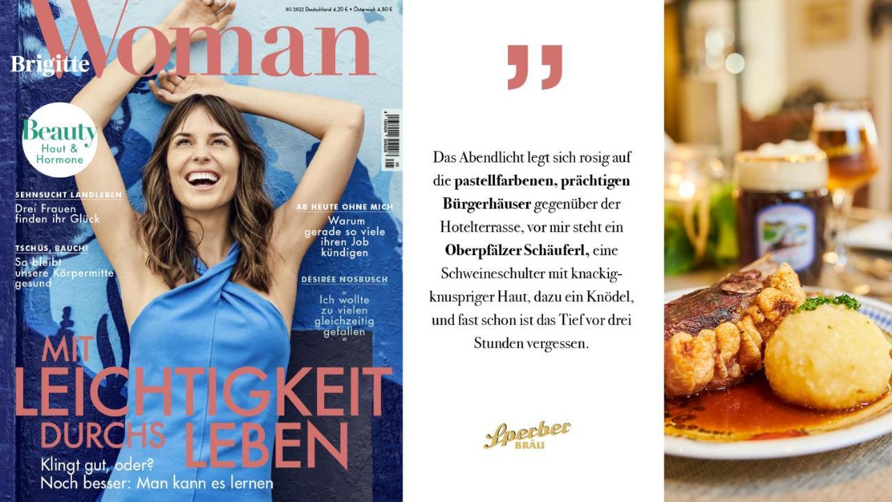 Sperber Braeu Hotell Sulzbach-Rosenberg Eksteriør bilde